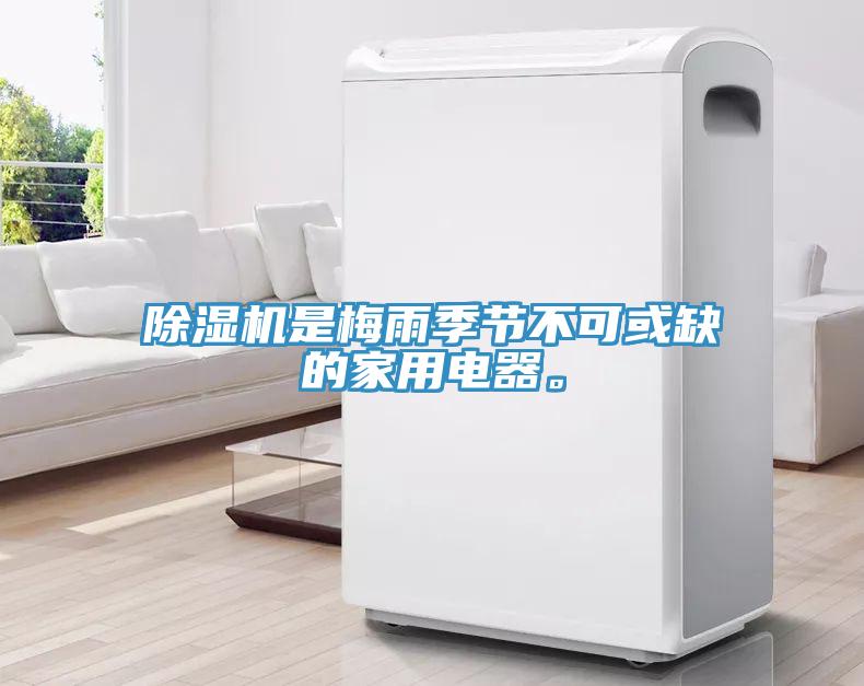 除濕機是梅雨季節不可或缺的家用電器。