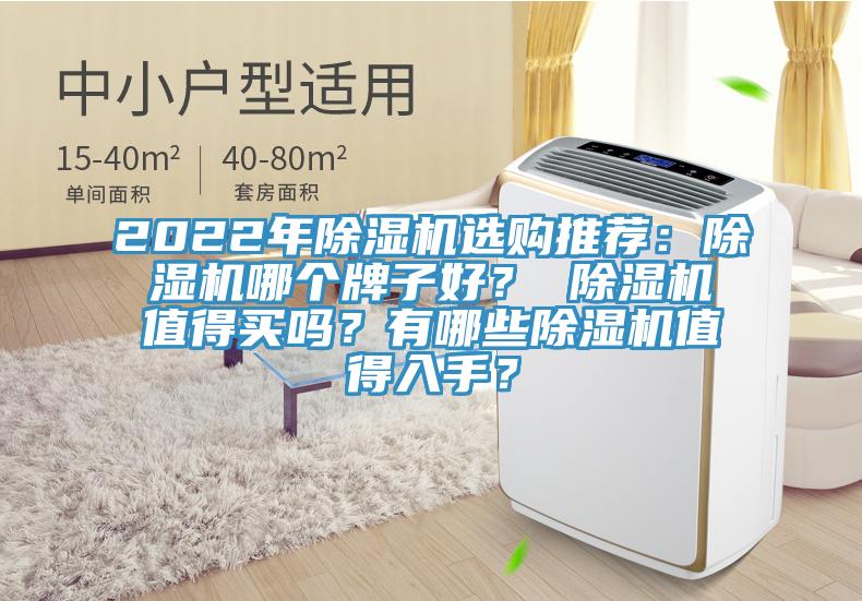 2022年除濕機選購推薦：除濕機哪個牌子好？ 除濕機值得買嗎？有哪些除濕機值得入手？