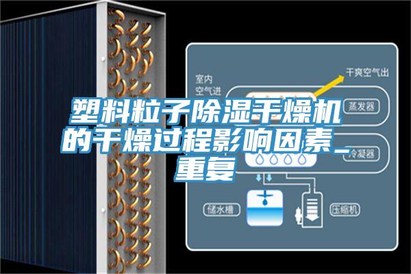 塑料粒子除濕干燥機的干燥過程影響因素_重復