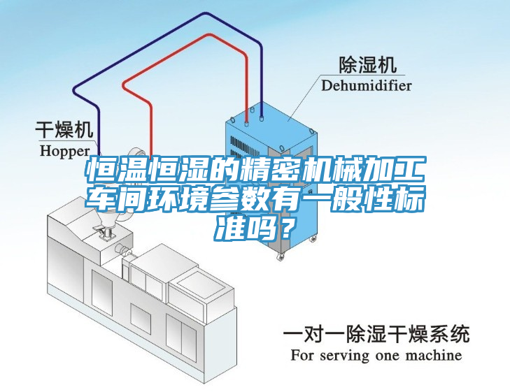 恒溫恒濕的精密機械加工車間環境參數有一般性標準嗎？