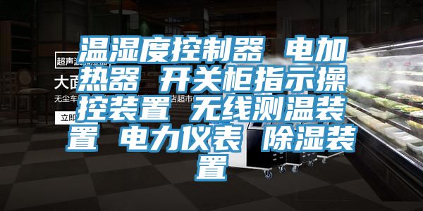 溫濕度控制器 電加熱器 開關(guān)柜指示操控裝置 無(wú)線測(cè)溫裝置 電力儀表 除濕裝置