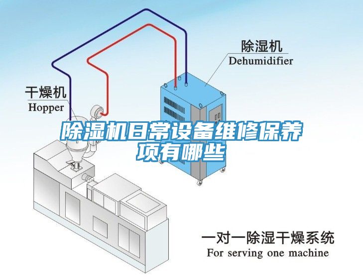 除濕機日常設備維修保養項有哪些